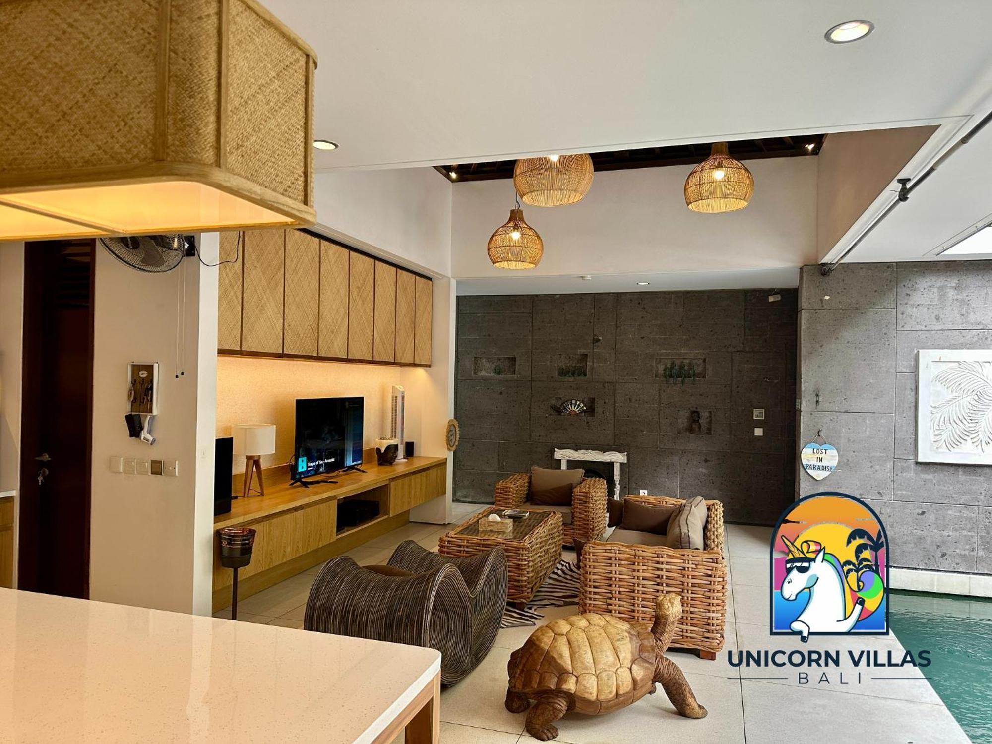 Villa Di Sawah - By Unicorn Villas Bali Керобокан Экстерьер фото