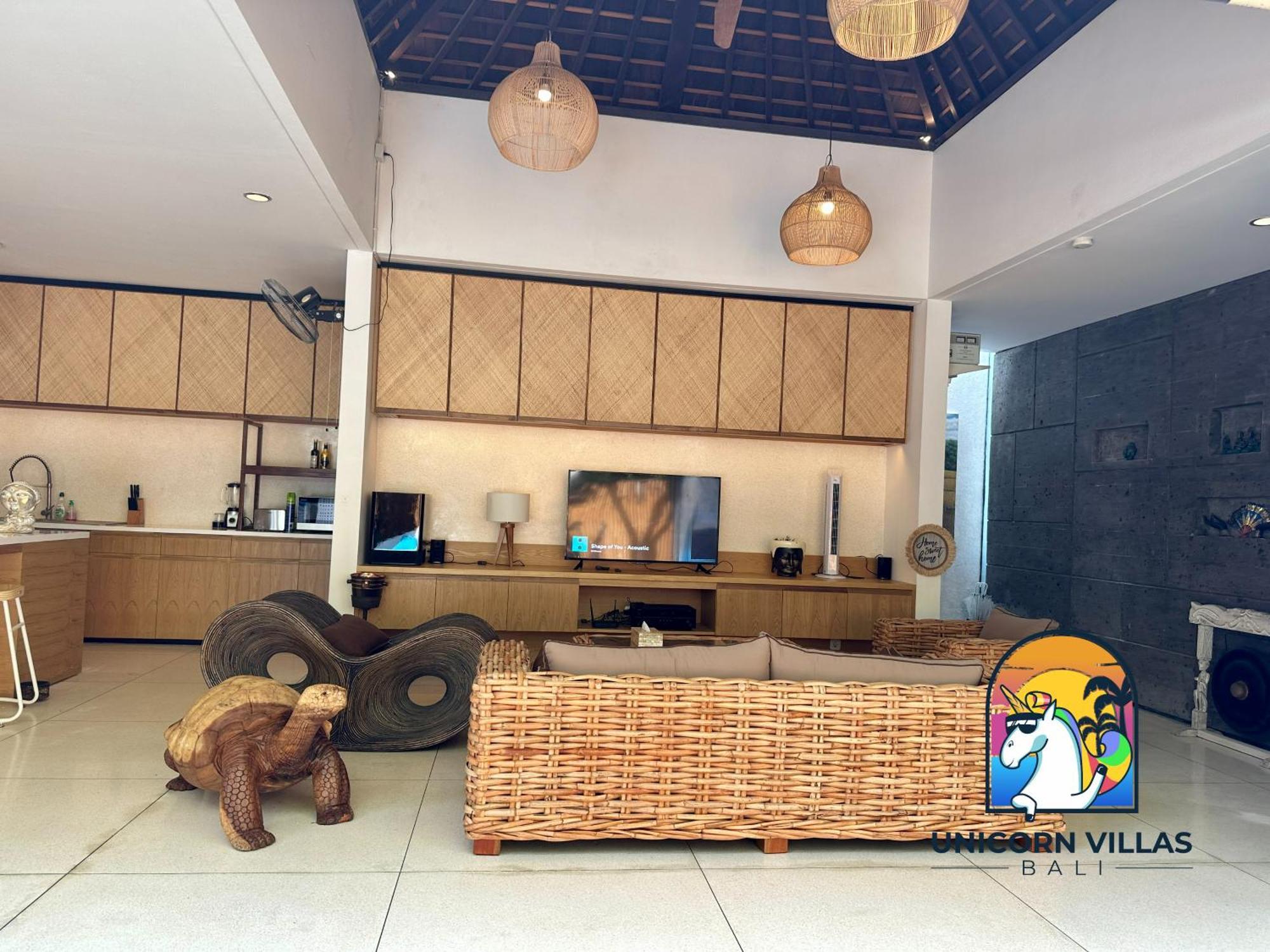 Villa Di Sawah - By Unicorn Villas Bali Керобокан Экстерьер фото